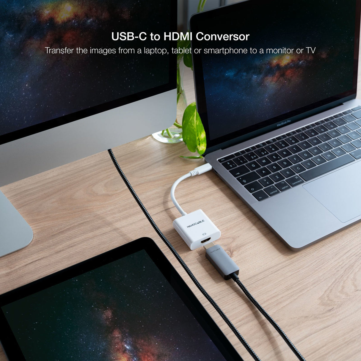 EAN 8433281008182 - Nanocable 10.16.4102 Adaptador gráfico USB 4096 x 2160 Pixeles Blanco imagen 4