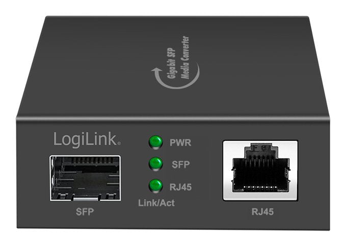 Logilink 1 Gigabit Media Converter Rj45 To Sfp