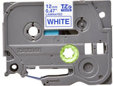 EAN 4977766685276 - Brother TZE-233 cinta para impresora de etiquetas Azul sobre blanco imagen 2