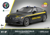 Cobi Giulia Quadrifoglio Guardia Di Finanza (Massstab 1:35) Cobi-24657
