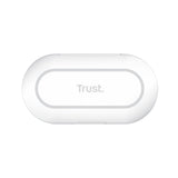 Auriculares Bluetooth Trust Nika Touch Con Estuche De Carga Autonomía 6h Blancos