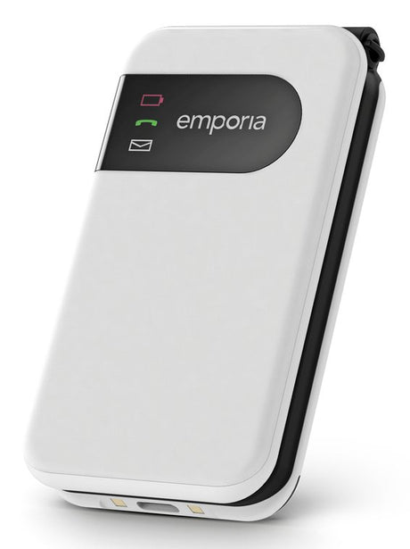 EAN 9005613168681 - Emporia SIMPLICITYglam.4G 7,11 cm (2.8") 106 g Blanco Teléfono para personas mayores imagen 3