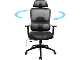 EAN 5705730640964 - Sandberg 640-96 silla para videojuegos Silla para videojuegos universal Asiento acolchado Negro, Gris imagen 4