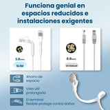 EAN 5906168639005 - Extralink Kat.6A U/FTP 5m 1Gbps Biały | Patchcord LAN | Miedź Kabel sieciowy skrętka, łamana końcówka (EX imagen 19