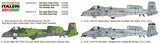 EAN 8001283013765 - Italeri A-10 A/C Thunderbolt II Maqueta de avión de ala fija Kit de montaje 1:72 imagen 3