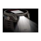 Garmin Fenix 9 Titanio Con Correa De Silicona En Gris Smartwatch 47mm