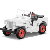 Cobi Jeep Willys Cj-2a, Juguetes De Construcción White Cobi-24518