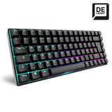 Teclado Aleman Sharkoon Skiller Sgk50 S3, Gaming Negro