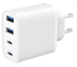 Cargador Gembird Rápido Usb Pd 4 Puertos 40 W Gan