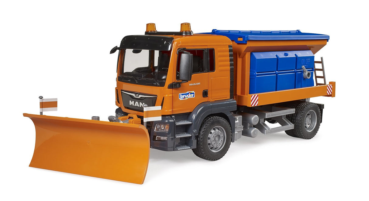 Bruder Man Tgs Quitanieves Con Cuchilla De Limpieza 3785