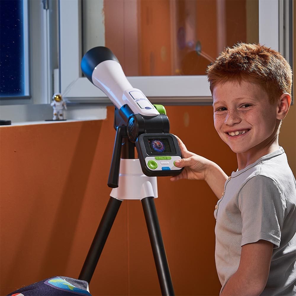 Vtech Telescopio De Video Interactivo, Casilla De Experimento 80-614504