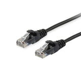 EAN 4015867172605 - Equip 625450 cable de red Negro 1 m Cat6 U/UTP (UTP) imagen 1