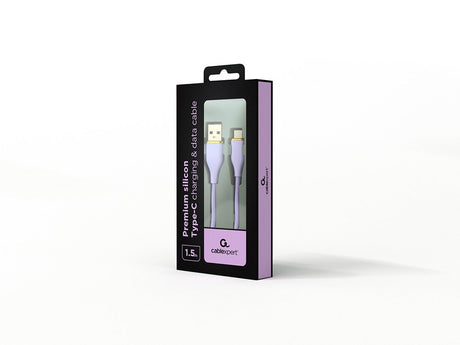 EAN 8716309132176 - Gembird CC-USB2S-AMCM-1.5M-P cable USB USB 2.0 1,5 m USB A USB C Púrpura imagen 2