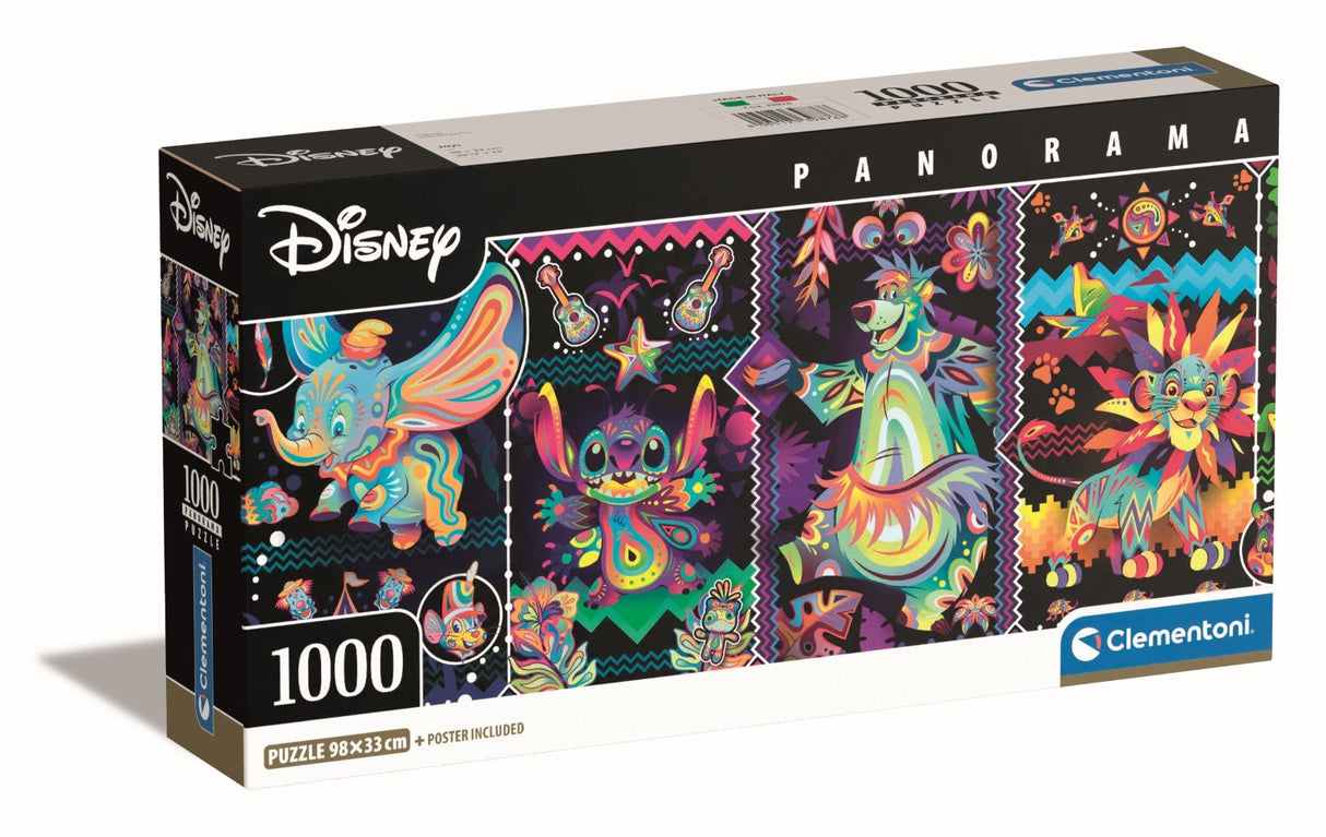 Puzzle Panorama Disney 1000pzs