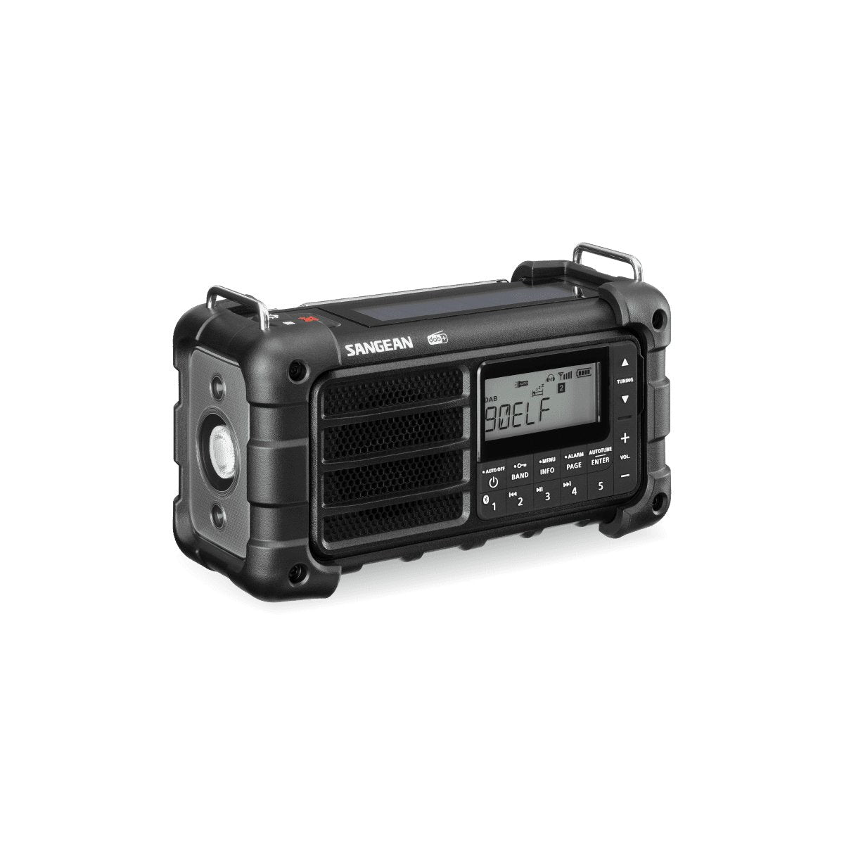 Sangean Mmr-99 Dab Schwarz Notfall/Kurbel/Solar Radio