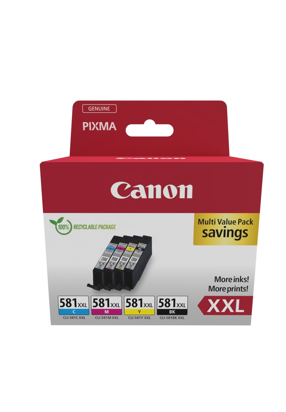 EAN 8714574679068 - Canon 1998C007 cartucho de tinta 4 pieza(s) Original Negro, Cian, Magenta, Amarillo imagen 1