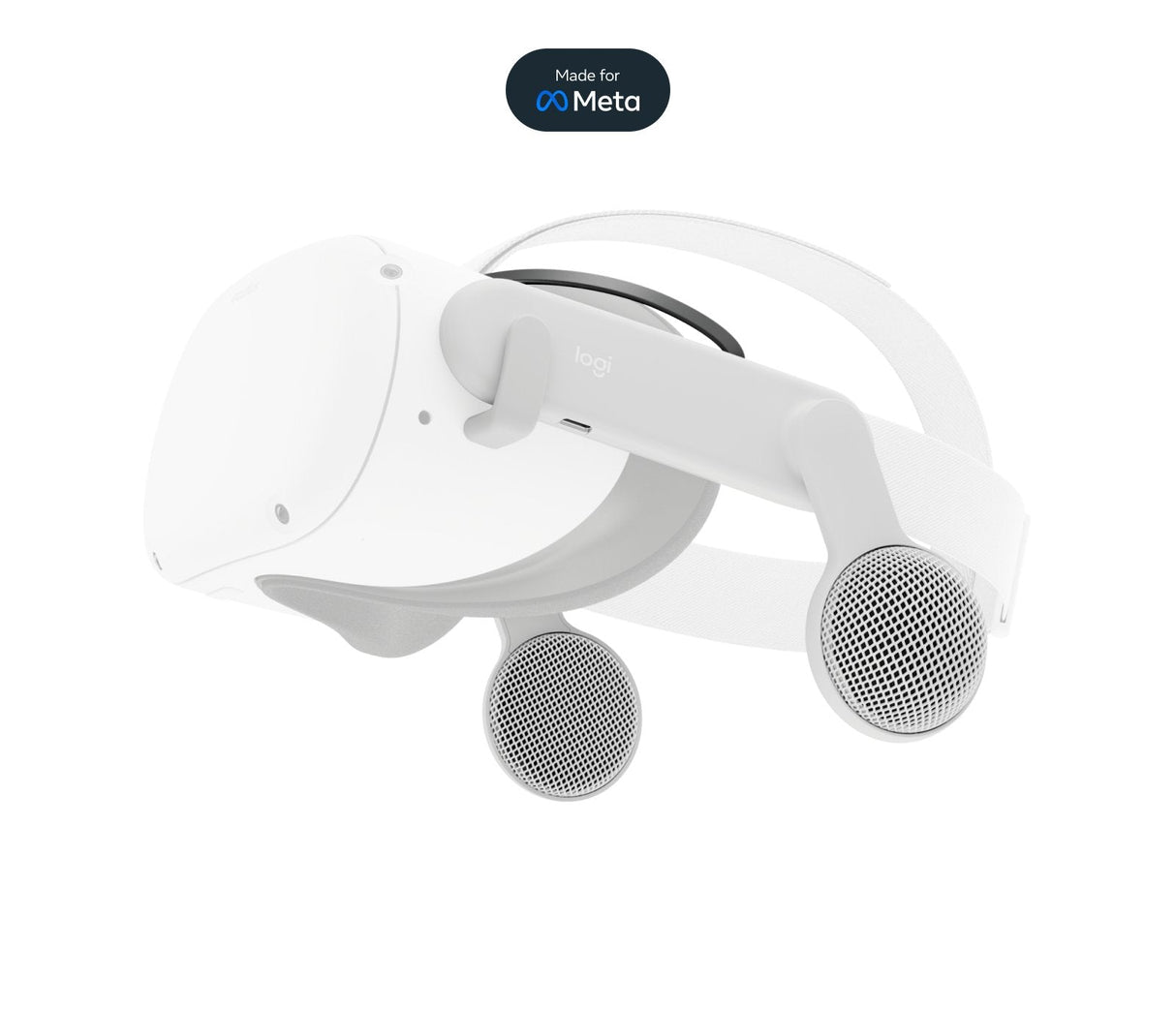 Logitech Auriculares Chorus Off-Ear For Meta Quest 2 Off-Ear Wirojo Usb-C