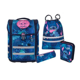 Mcneill Juego De Mochila Escolar Perfecto 5tlg. Disney-Stitch
