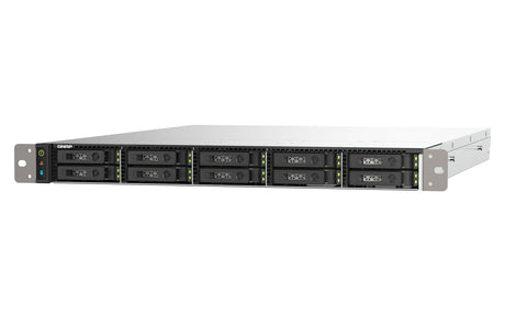 EAN 4711103082126 - QNAP TS-h1090FU NAS Bastidor (1U) EPYC 7232P 64 GB DDR4 0 TB QuTS hero Negro, Gris imagen 5