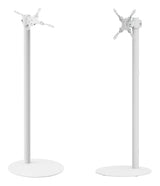 M Pro Series - Single Pole  Floorbase 2 White
