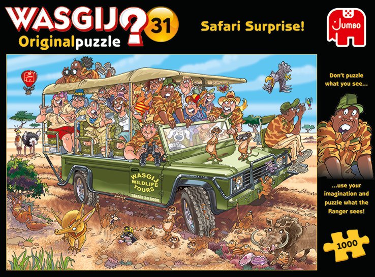 Wasgij Original 31 1000 Pcs Puzzle Rompecabezas 1000 Pieza(S) Cómics