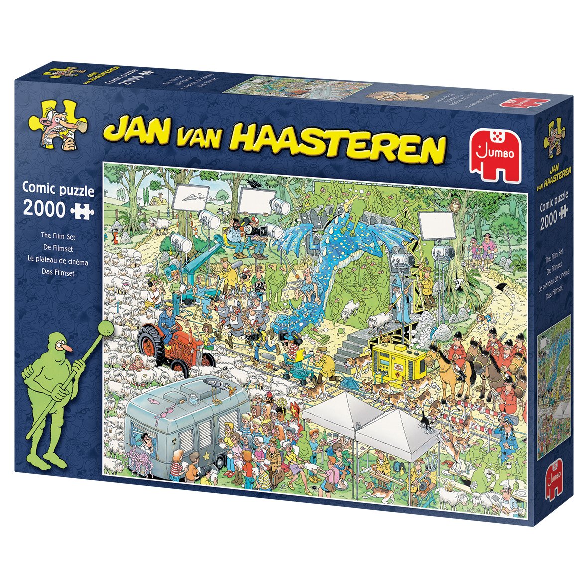 Jan Van Haasteren The Film Set 2000 Pcs Puzzle 2000 Pieza(S)