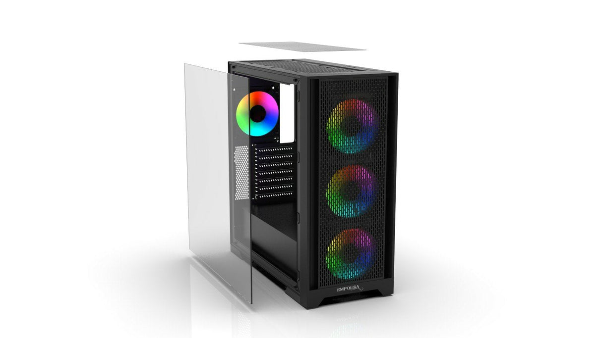 Caja Pc Inca Emg-15xb Midi Tower Negro