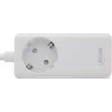 Inline® Usb Power Supply, 65w Charger, 2x Usb-C + 1x Usb-A, With Safety Socket And 1.5m Cable, Pd3.0 Pps Gan, White