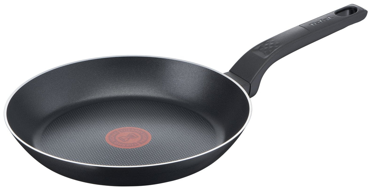 Sartén  Tefal Easy Cook & Clean B5550433 Multiuso Alrededor, Pan Negro, Alrededor, Sartén Multiuso, Negro, Titanio, Aluminio, Thermo-Spot