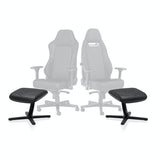 Noblechairs Reposapiés 2 - Echtleder Negro