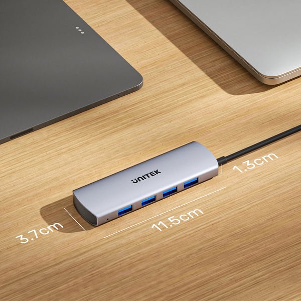 Unitek 4w1 Usb-C  10 Gbps  4x Usb-A