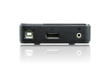 Aten Cs782dp Interruptor Kvm Negro (2 Port Usb Displayport Kvm Switch 4k)