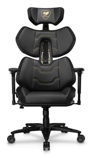 EAN 4710483778438 - COUGAR Terminator Elite Gold Silla para videojuegos de PC Asiento acolchado Negro, Oro imagen 1