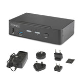 EAN 0065030894906 - StarTech.com D86A2-2-PORT-8K-KVM interruptor KVM Negro imagen 5