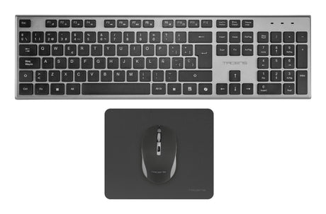EAN 8435693112112 - Tacens 6ZENITHFR teclado Ratón incluido Hogar / Oficina RF inalámbrico AZERTY Francés Gris imagen 2