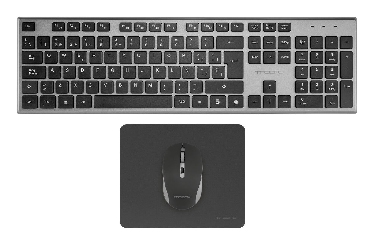 EAN 8435693112129 - Tacens 6ZENITHIT teclado Ratón incluido Hogar / Oficina RF inalámbrico QWERTY Italiano Gris imagen 2