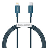 Baseus Catlys-A03 Cable De Conector Lightning 1 M Azul
