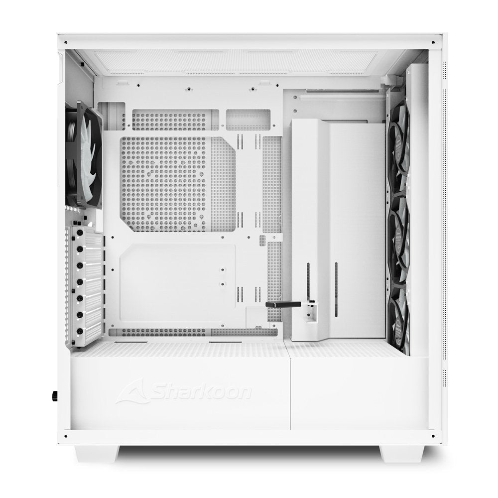 Caja Pc Sharkoon Rebel C50 Rgb Atx Full Tower Blanco 4044951038251
