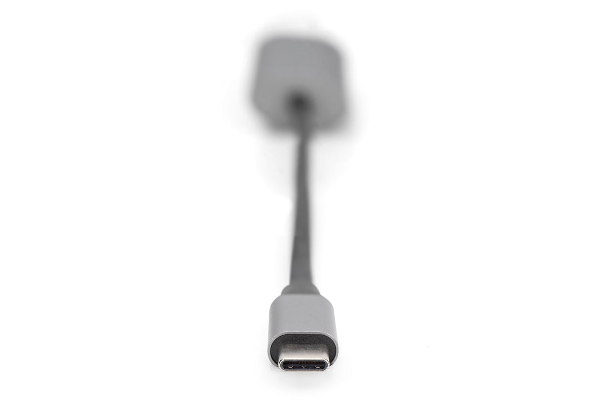 EAN 4016032478652 - Digitus DA-70822 adaptador de cable de vídeo 0,2 m HDMI tipo A (Estándar) USB Tipo C Aluminio, Negro imagen 5