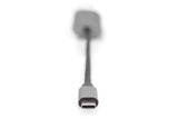 EAN 4016032478652 - Digitus DA-70822 adaptador de cable de vídeo 0,2 m HDMI tipo A (Estándar) USB Tipo C Aluminio, Negro imagen 5
