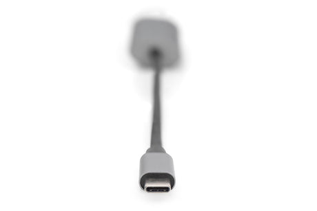 EAN 4016032478652 - Digitus DA-70822 adaptador de cable de vídeo 0,2 m HDMI tipo A (Estándar) USB Tipo C Aluminio, Negro imagen 5