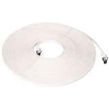 Extralink Lan Patchcord Cat.8 U Ftp 15m 40g Flat Shielded Foiled Twisted Pair Bare Copper White