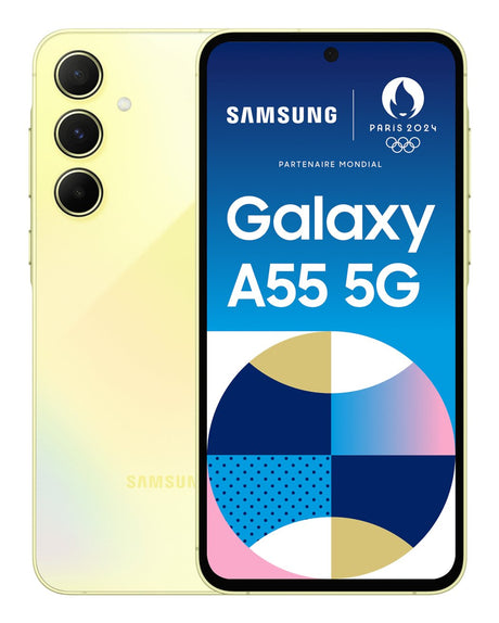 EAN 8806095467504 - Samsung Galaxy A55 5G 16,8 cm (6.6") SIM doble Android 14 USB Tipo C 8 GB 256 GB 5000 mAh Amarillo imagen 1