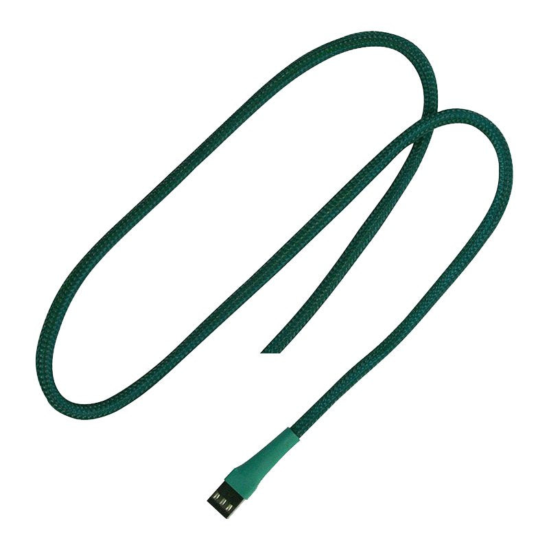 Cable De Extensión Nanoxia De 3 Pines, 30 Cm, Verde