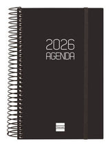 EAN 8422952408376 - Finocam 742906026 agenda Agenda diaria Negro imagen 1