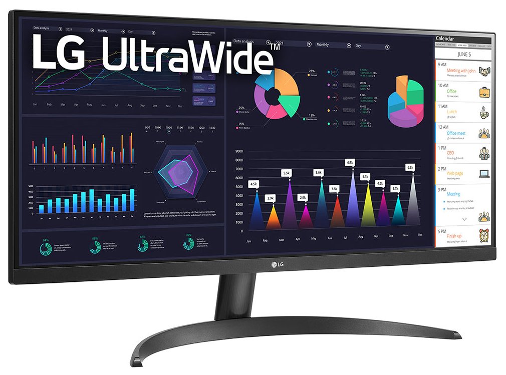 Monitor 29 "Ips Hdmi Dp 100 Hz 21:9