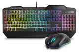 EAN 8436587971051 - Krom Krusher teclado Ratón incluido Juego USB Negro imagen 1