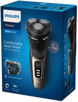 EAN 8720689018586 - Philips S3242/12 afeitadora Máquina de afeitar de rotación Recortadora Negro, Oro imagen 3