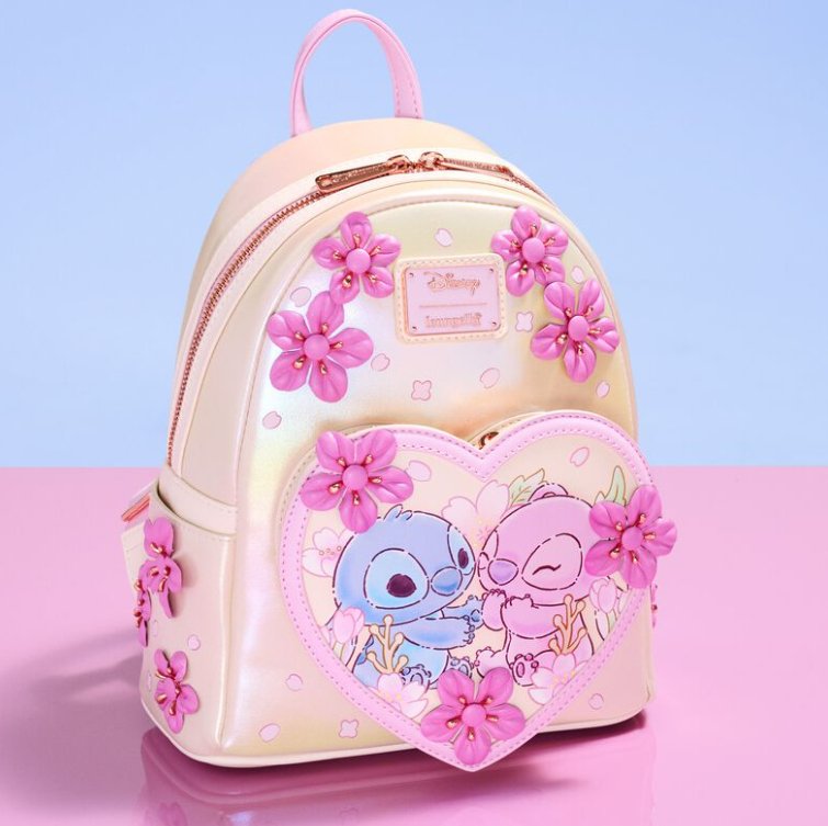 Mochila Cute Stitch Disney Loungefly 26cm
