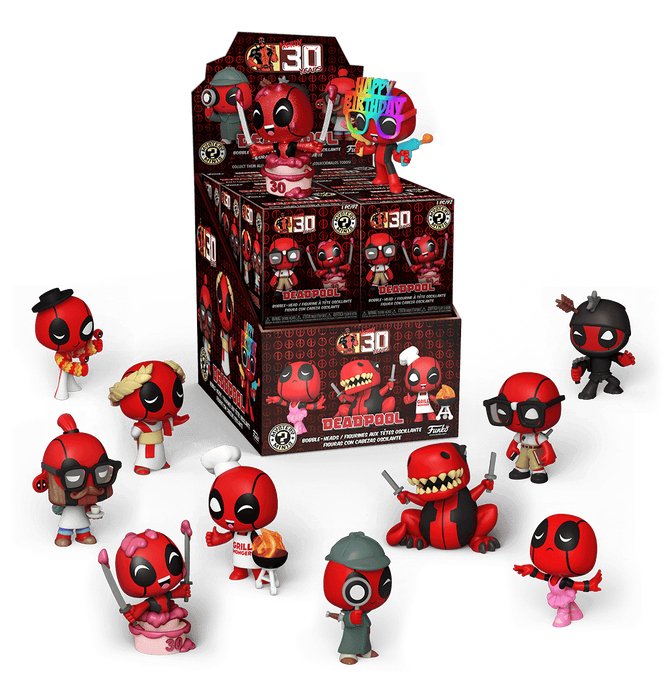 Mm: Deadpool 30th- 12 Pc Pdq Accs